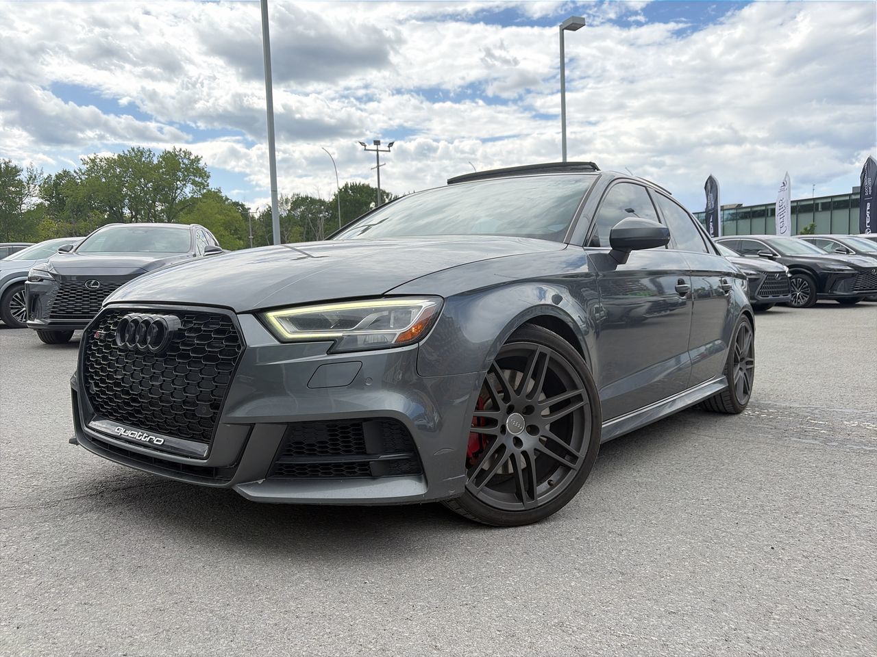 2017 Audi S3 2.0T Technik / Cuir / Camera / Toit ouvrant