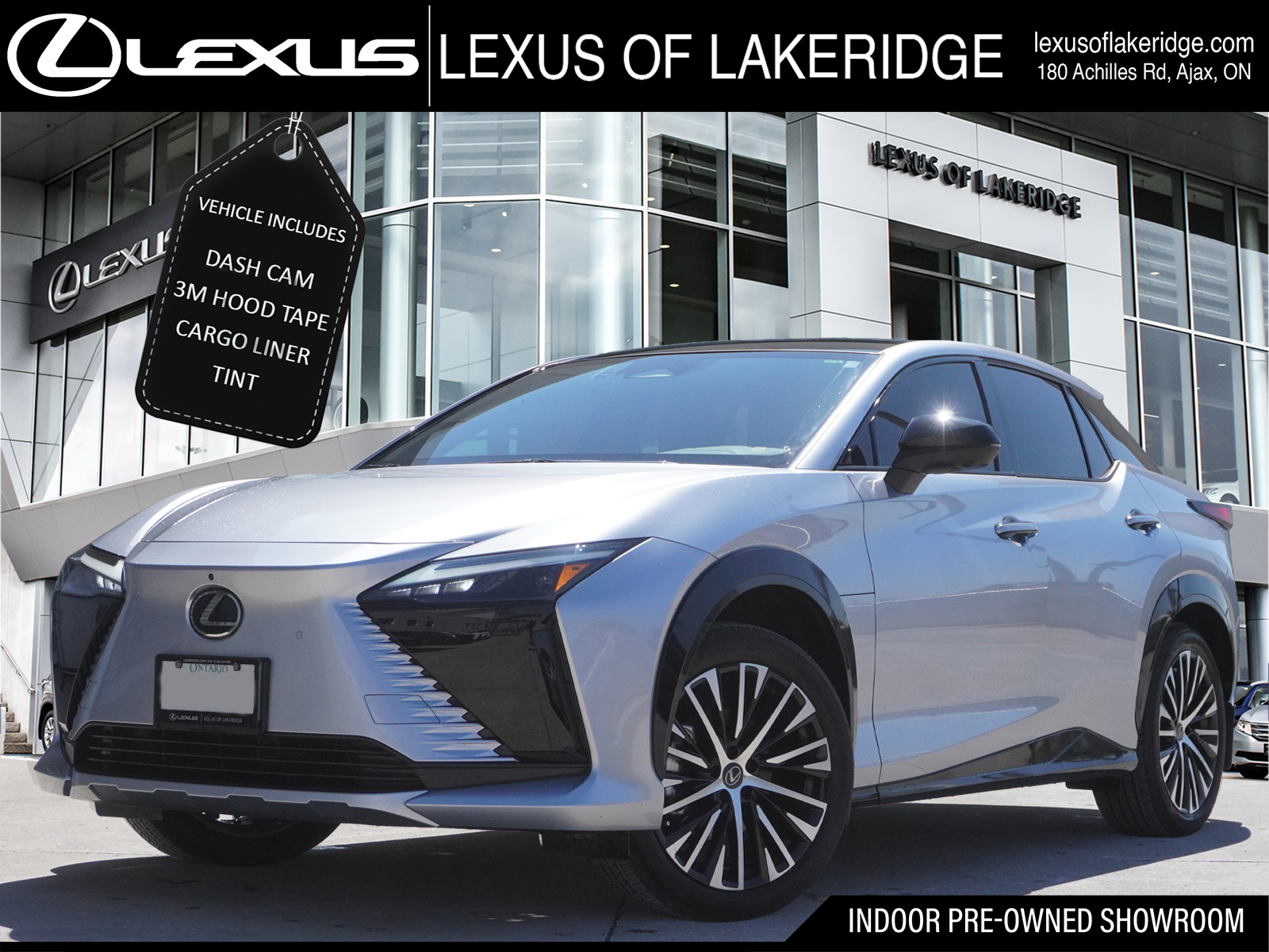 2026 Lexus RZ 450e LUXURY|H/V FRONT SEATS|CARPLAY|BLINDSPOT