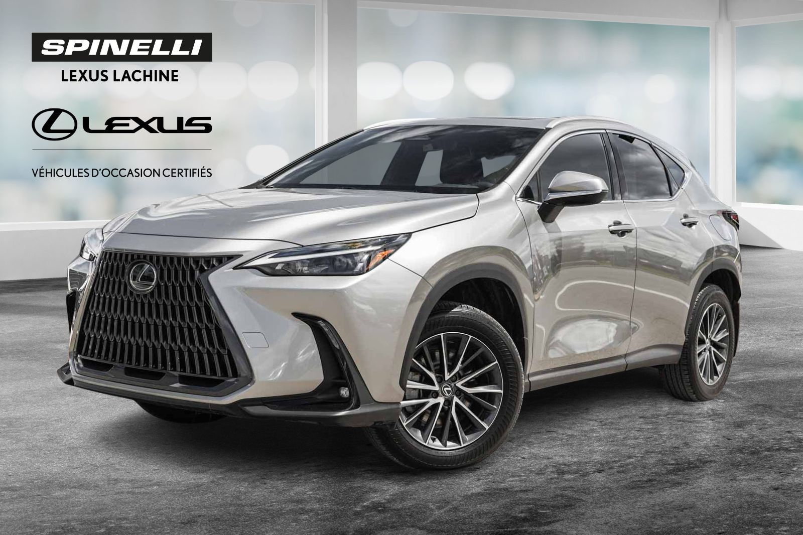 2025 Lexus NX 350h PREMIUM AWD BAS KM CUIR ROUGE CARPLAY