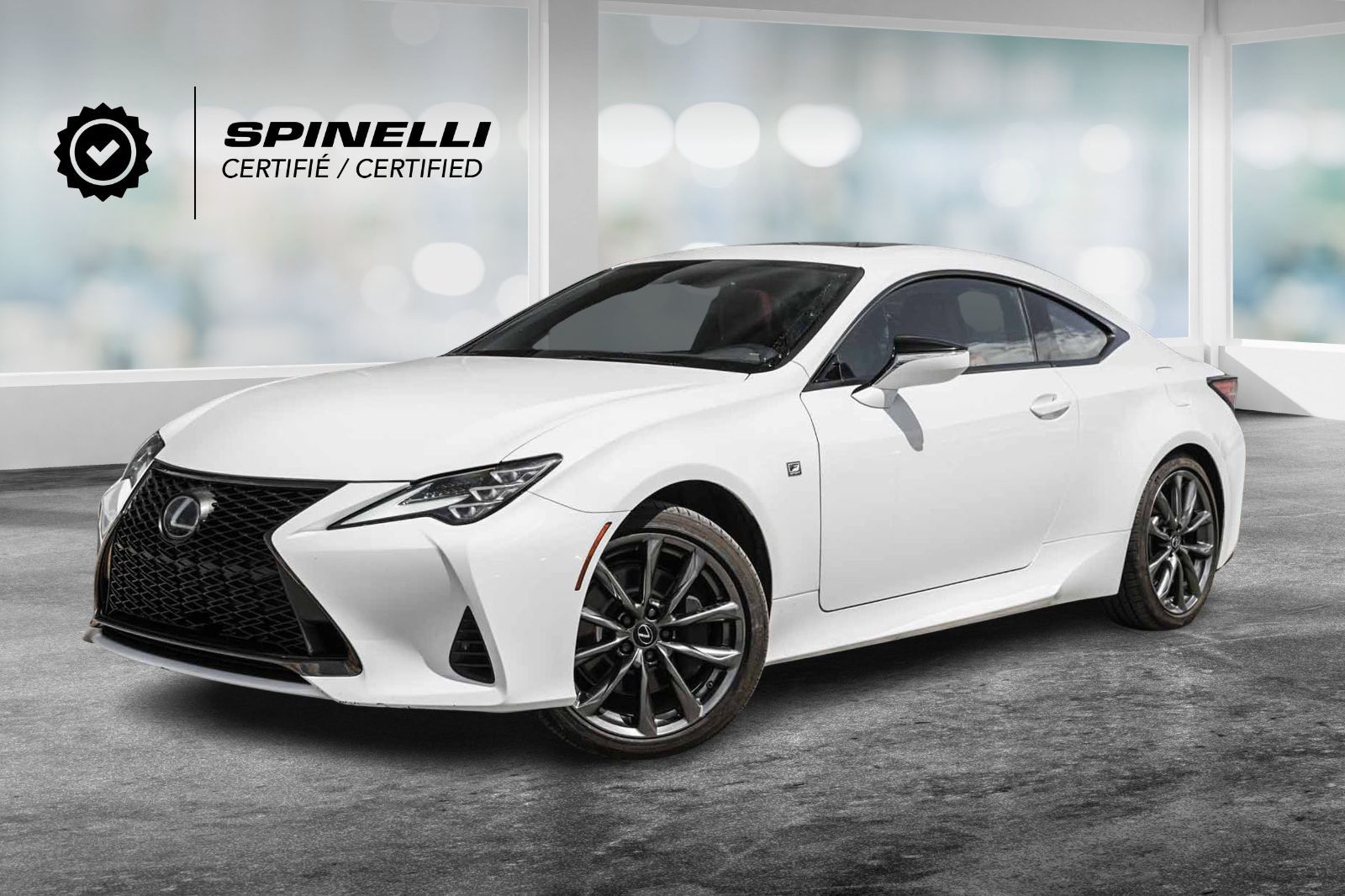 2020 Lexus RC 300 AWD F SPORT 2 CUIR ROUGE NAVI CARPLAY