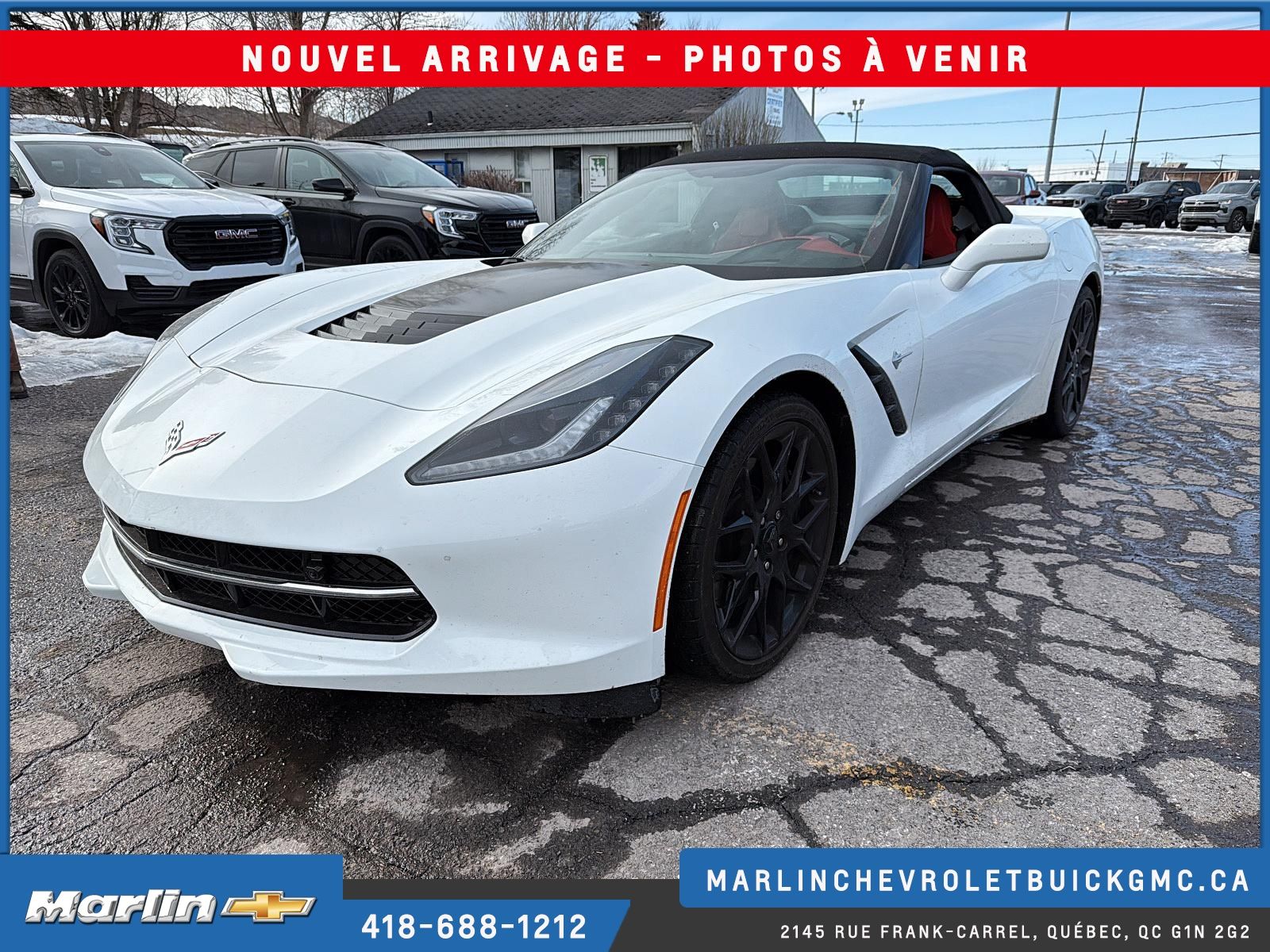 2019 Chevrolet Corvette STINGRAY Z51 CONVERTIBLE 3LT V8 6.2L