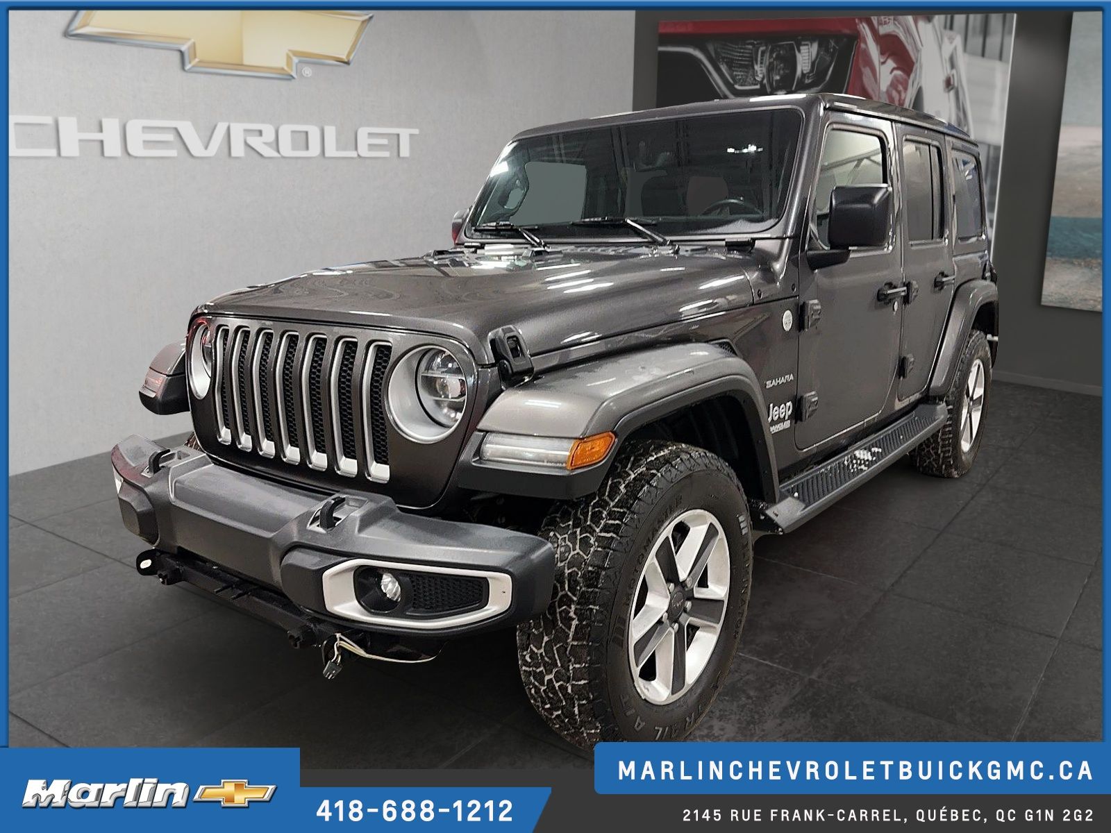 2019 Jeep Wrangler Unlimited 4x4 SAHARA TOIT SKY CERTIFIE/INSPECTE/GA