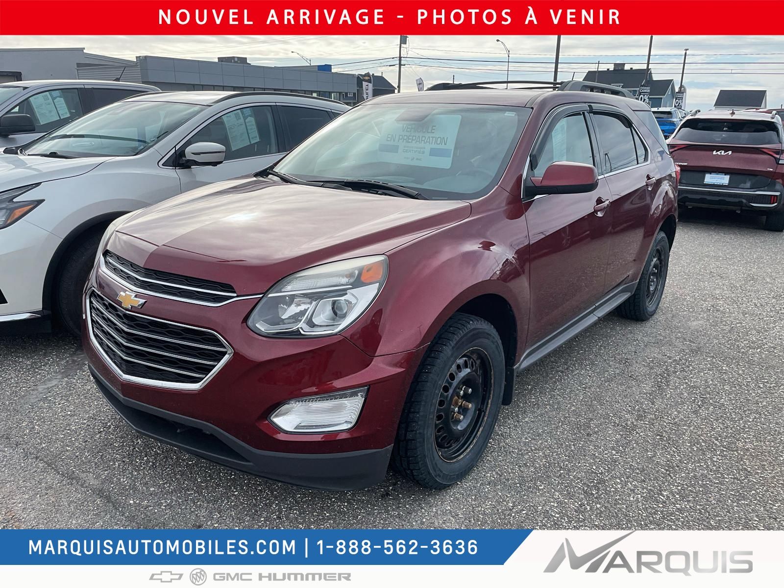 Chevrolet Equinox LT AWD TRÈS BAS KILO 4CYL 2016