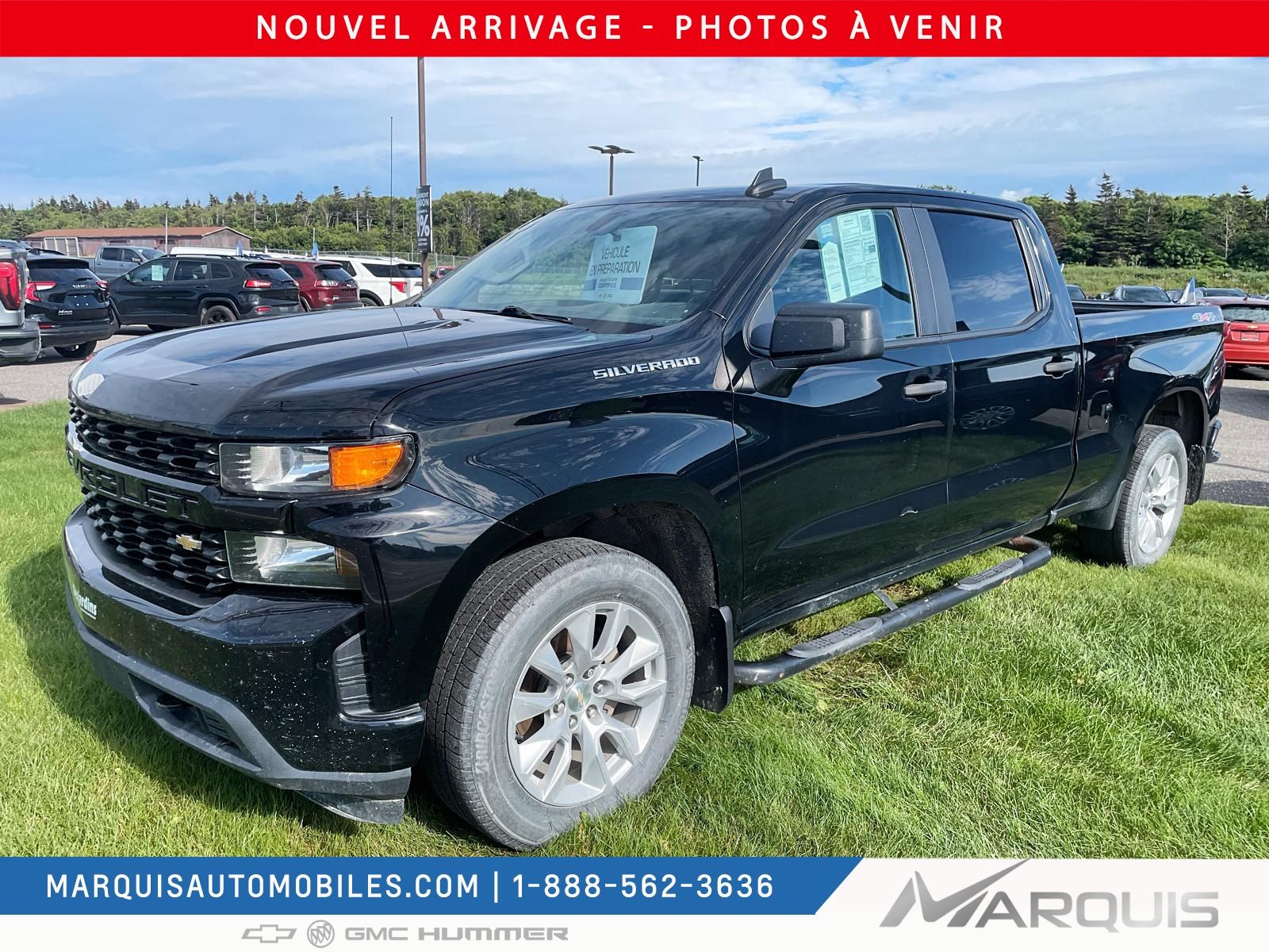 2021 Chevrolet Silverado 1500 CUSTOM 4CYL 2.7L CREW CAB BOITE 6.6 PIEDS