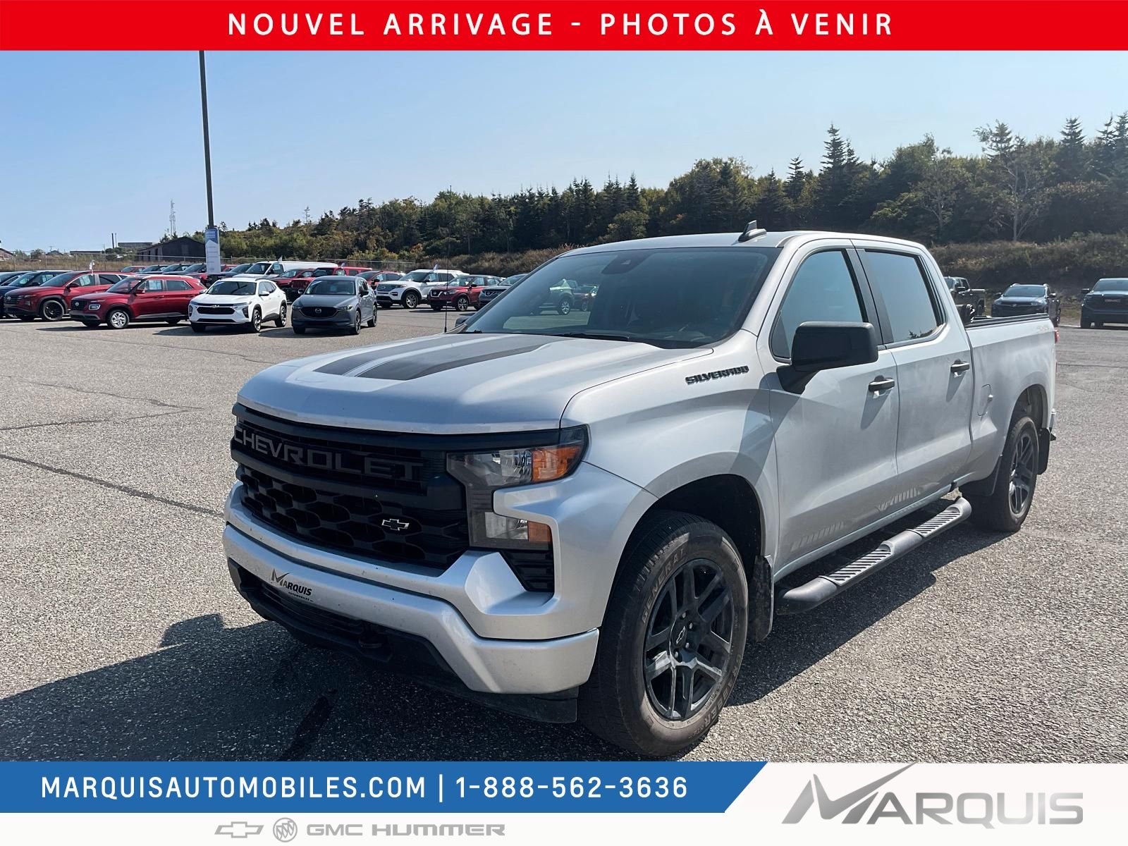 2022 Chevrolet Silverado 1500 CUSTOM 4X4 2.7L TURBO CREW CAB