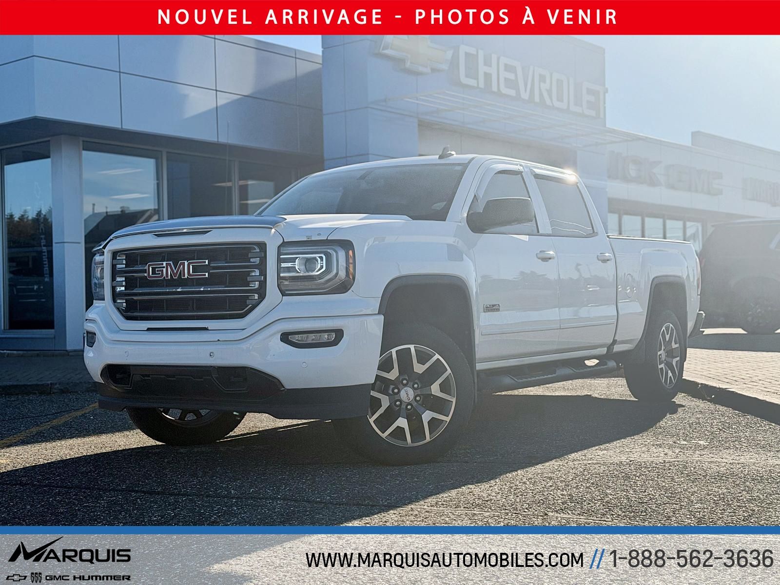 2017 GMC Sierra 1500 SLT V8 5.3L CUIR BOSE BOITE 6PI5