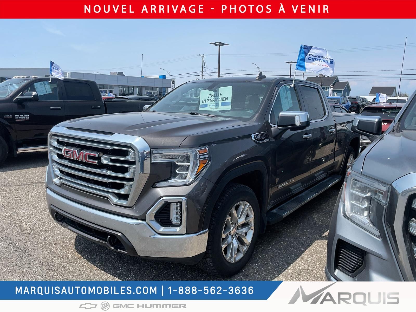 2019 GMC Sierra 1500 SLT GROUPE NHT 4X4 CREW CAB 5.3L