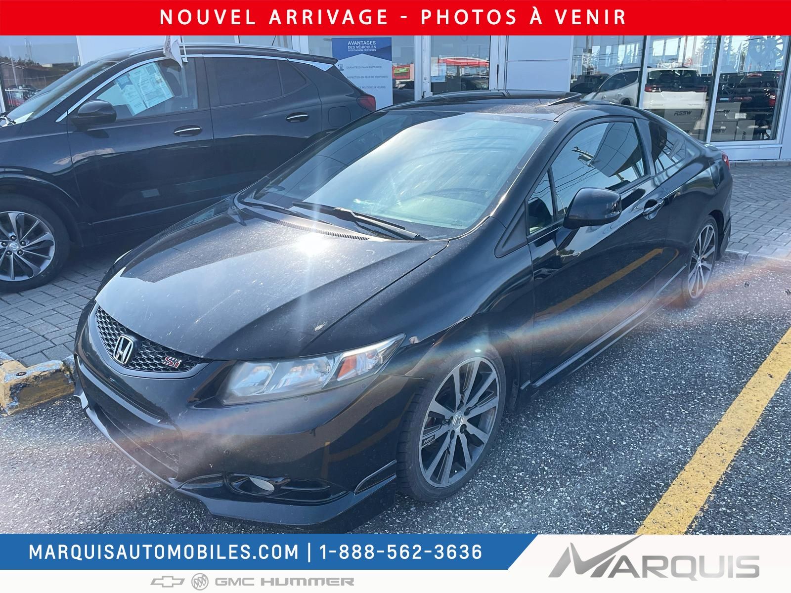 2013 Honda Civic Cpe SI HFP TOIT OUVRANT MANUELLE 6 VITESSES