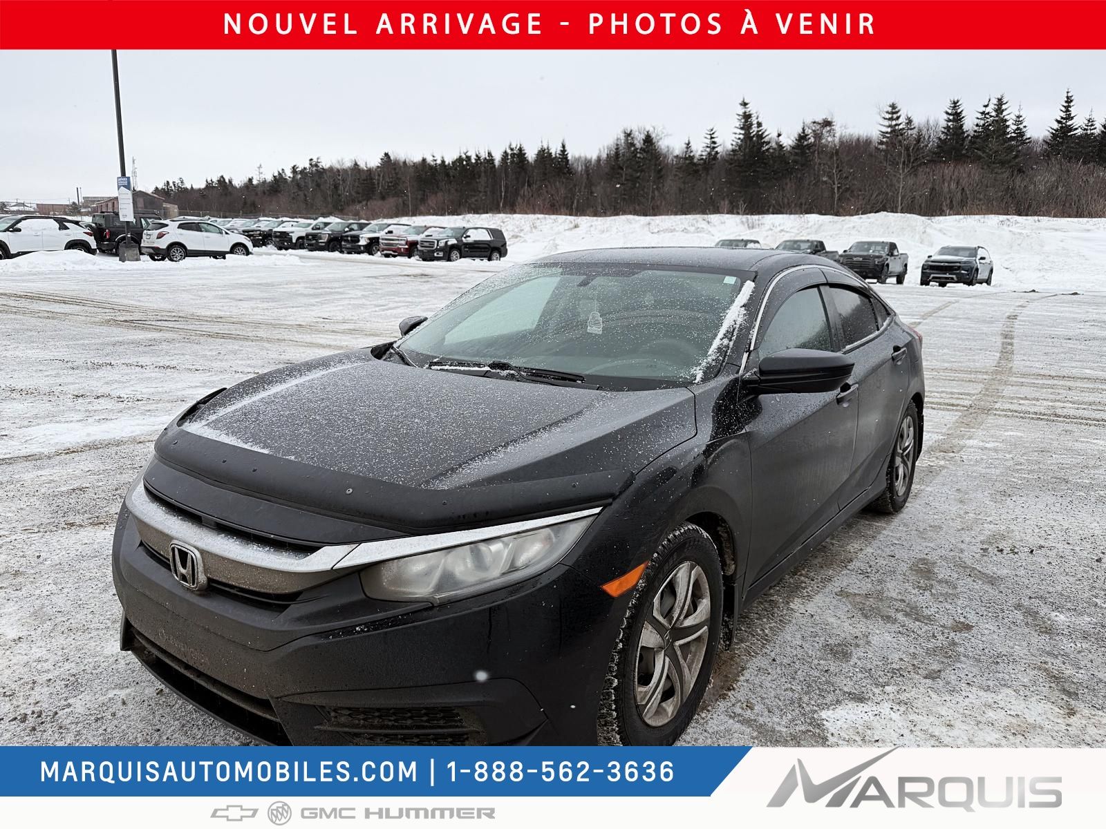 Honda Civic Sedan LX MANUELLE SIÈGES CHAUFFANTS CAMÉRA 2016