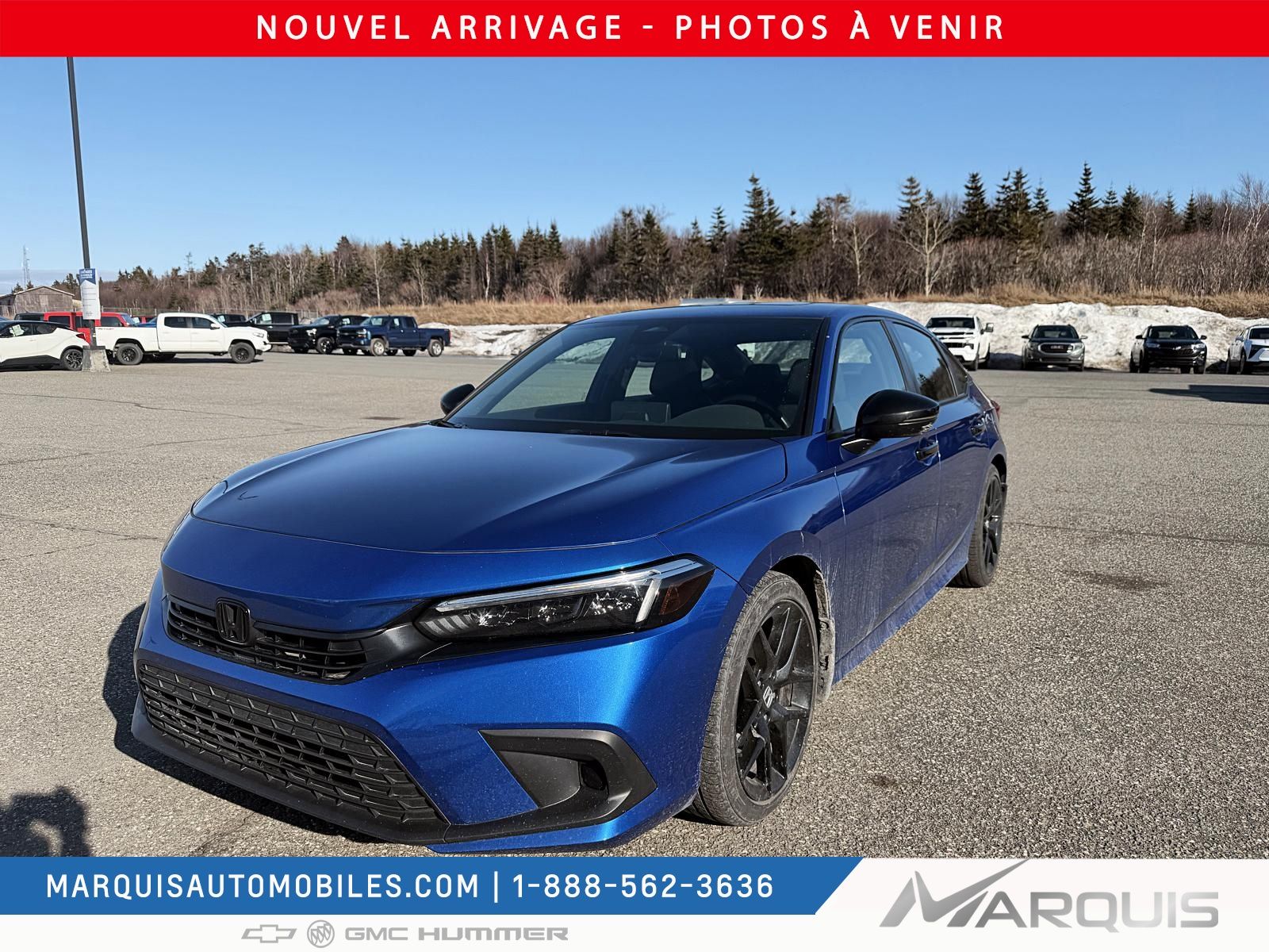 Honda Civic Sedan SPORT COMME NEUVE 2.0L CUIR TOIT OUVRANT 2024