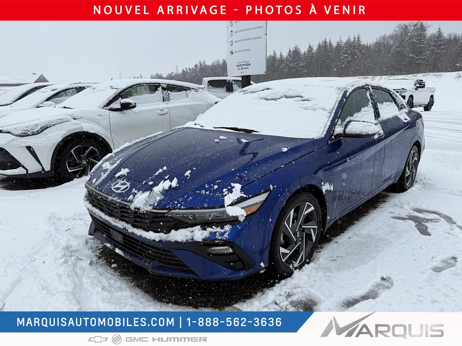 Hyundai Elantra LUXURY CUIR TOIT OUVRANT SIÈGES CHAUFFANTS 2024