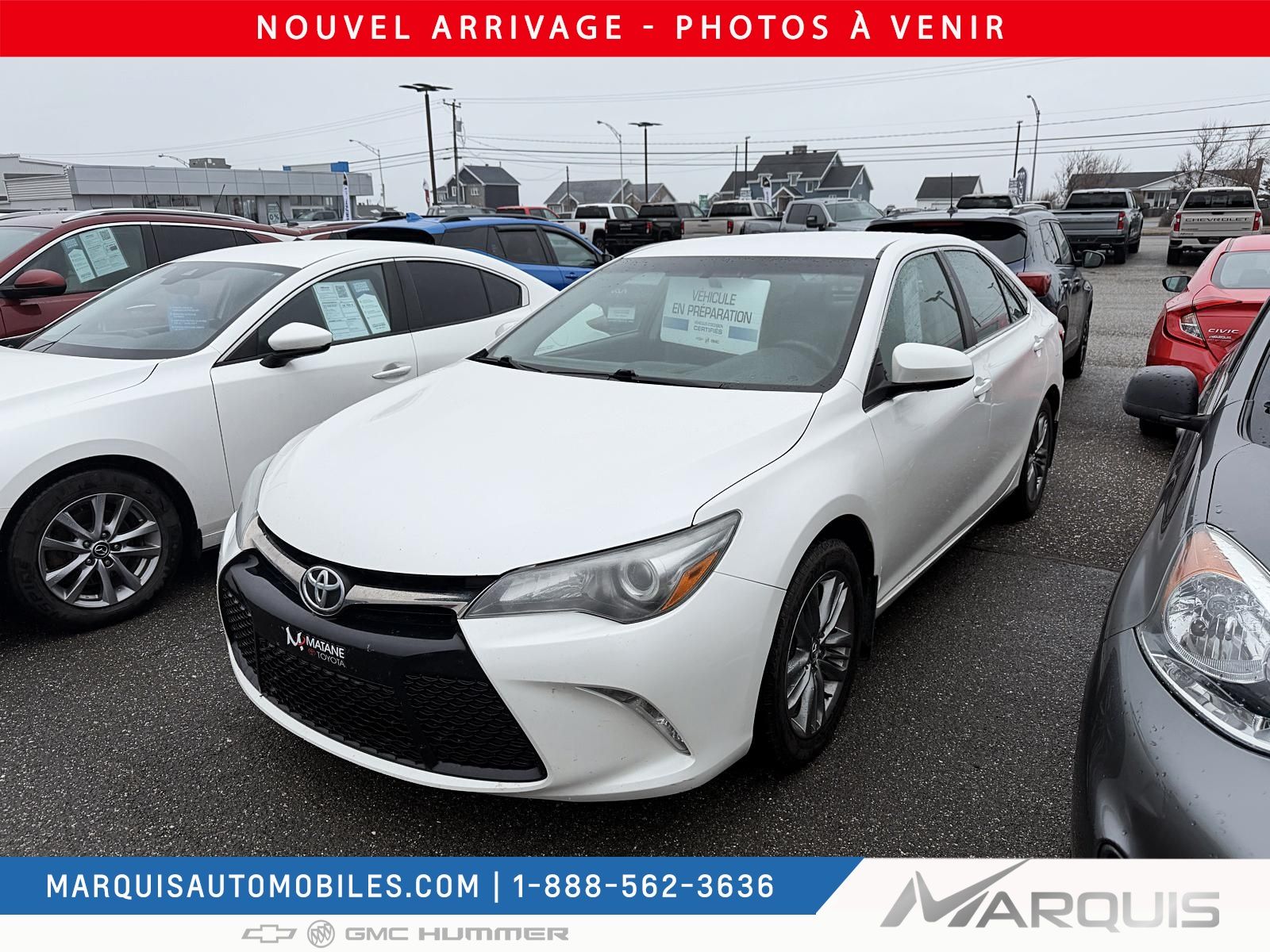 Toyota Camry SE FWD SIÈGES CHAUFFANTS AUTOMATIQUE 2015