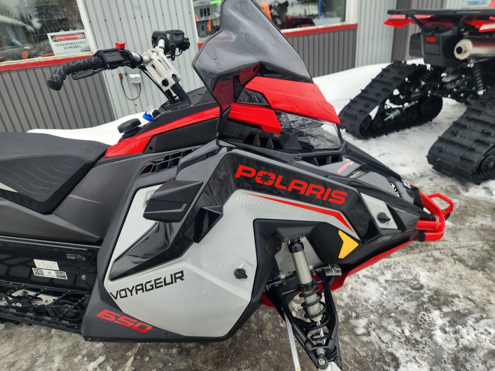 2022 Polaris 650 VOYAGEUR 146 ES Démarreur électrique • Marche arrière