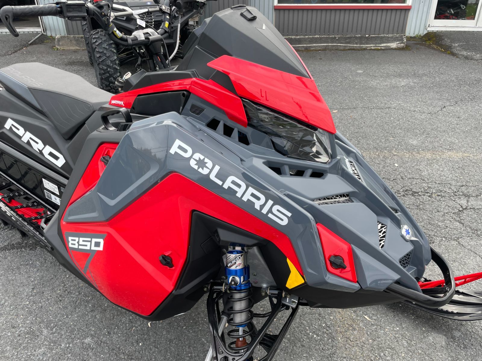 Polaris 850 PRO RMK Slash 155 Electric Start, Écran 7S Ride Command 2024