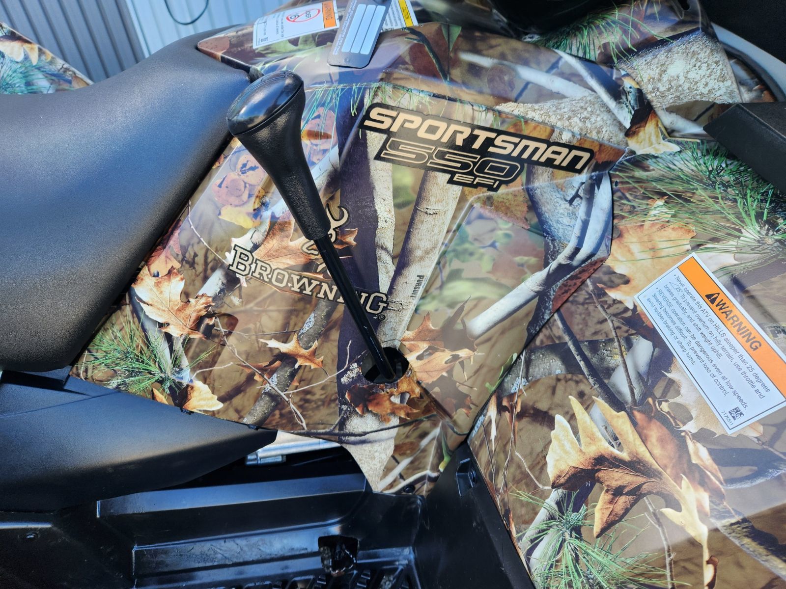 2011 Polaris SPORTSMAN 550 CAMO BROWNING