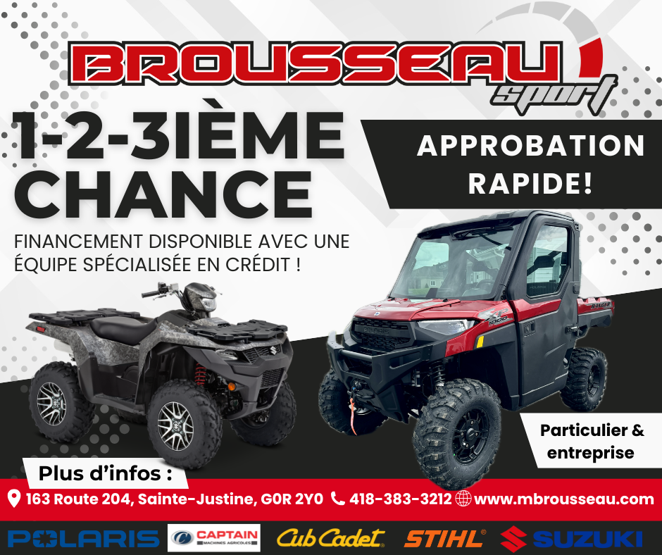 2023 Polaris Sportsman 850 Ultimate Trail EPS Garantie 5 ans