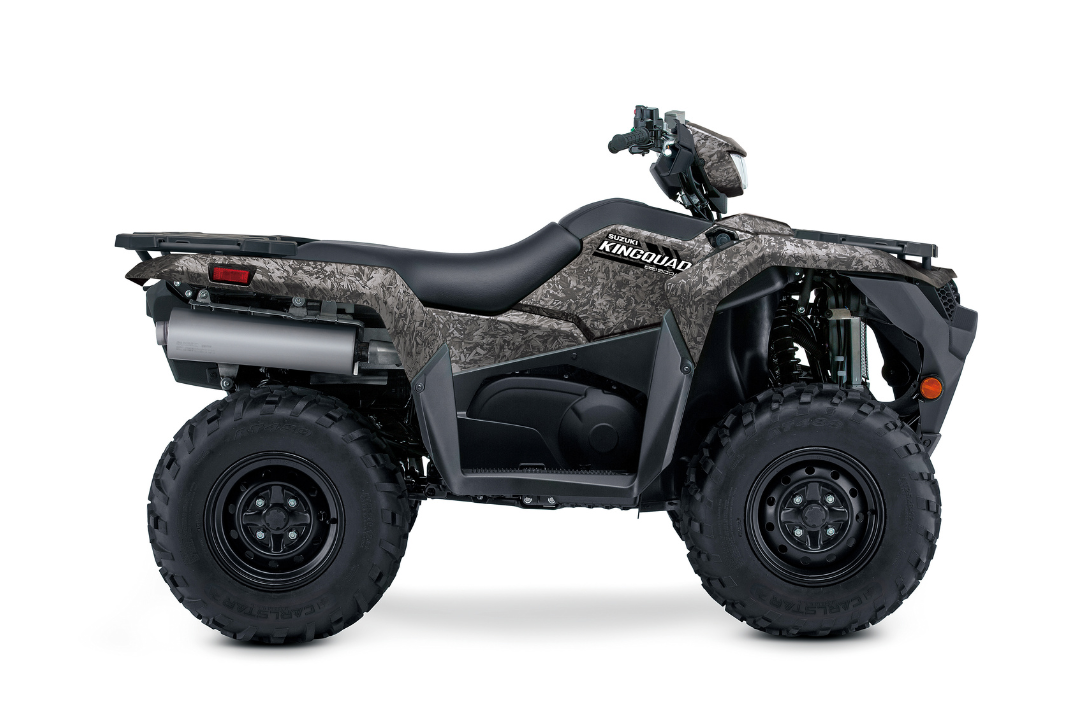 2026 Suzuki KINGQUAD 500 XPS Carbone coulé