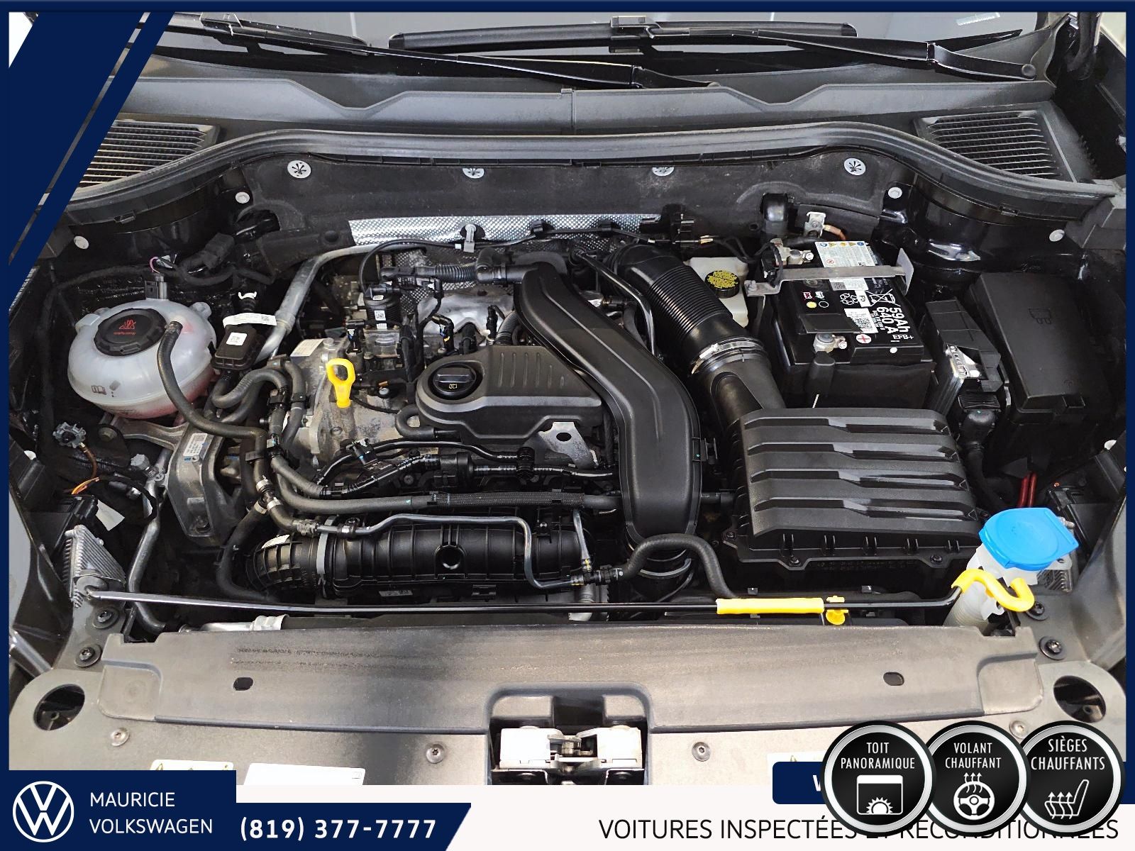 Photo 2024 Volkswagen Taos Comfortline Black Edition + ensemble toit ouvrant #7