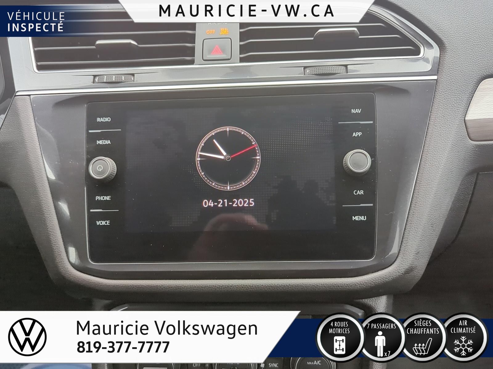 2021 Volkswagen Tiguan 7 passagers