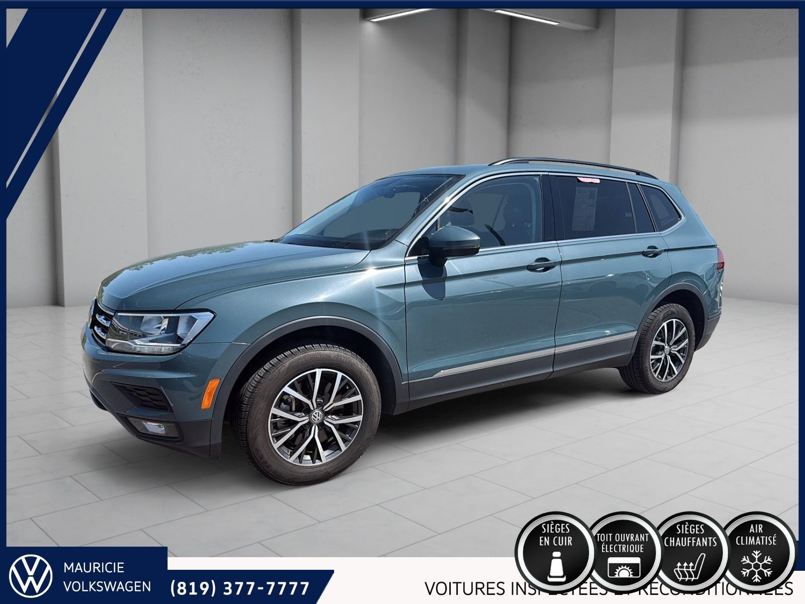 2021 Volkswagen Tiguan Comfortline avec toit ouvrant