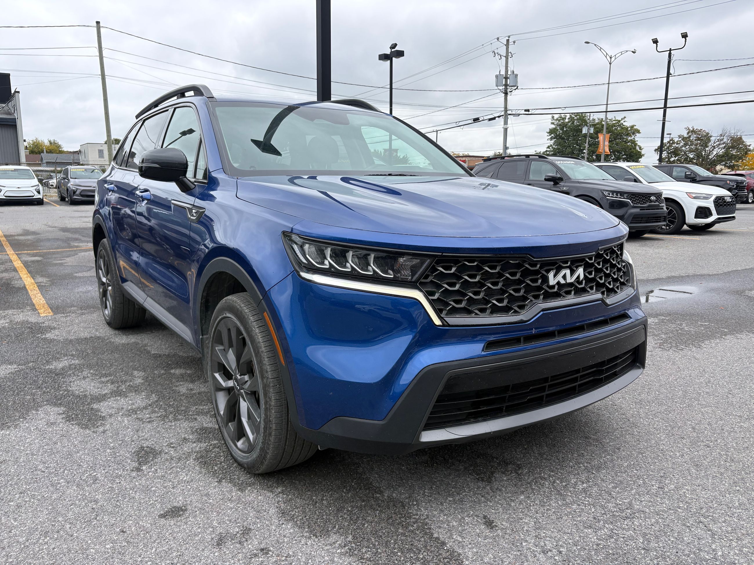 Photo Kia SORENTO AWD EX+ 2.5L TURBO BLEU 2023 #2