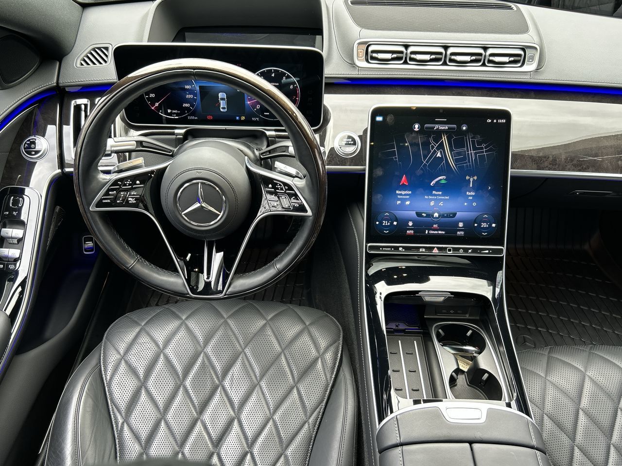 Mercedes-Benz S580  2022 à Vancouver, Colombie-Britannique