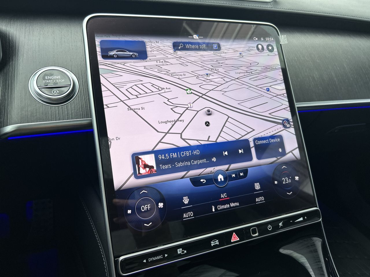 Mercedes-Benz S580  2022 à Vancouver, Colombie-Britannique