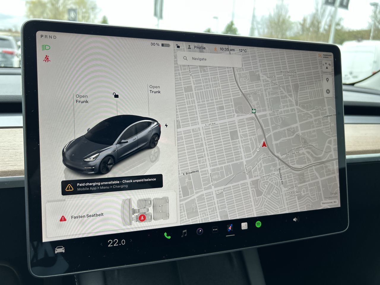 Tesla MODEL 3  2022 à Vancouver, Colombie-Britannique
