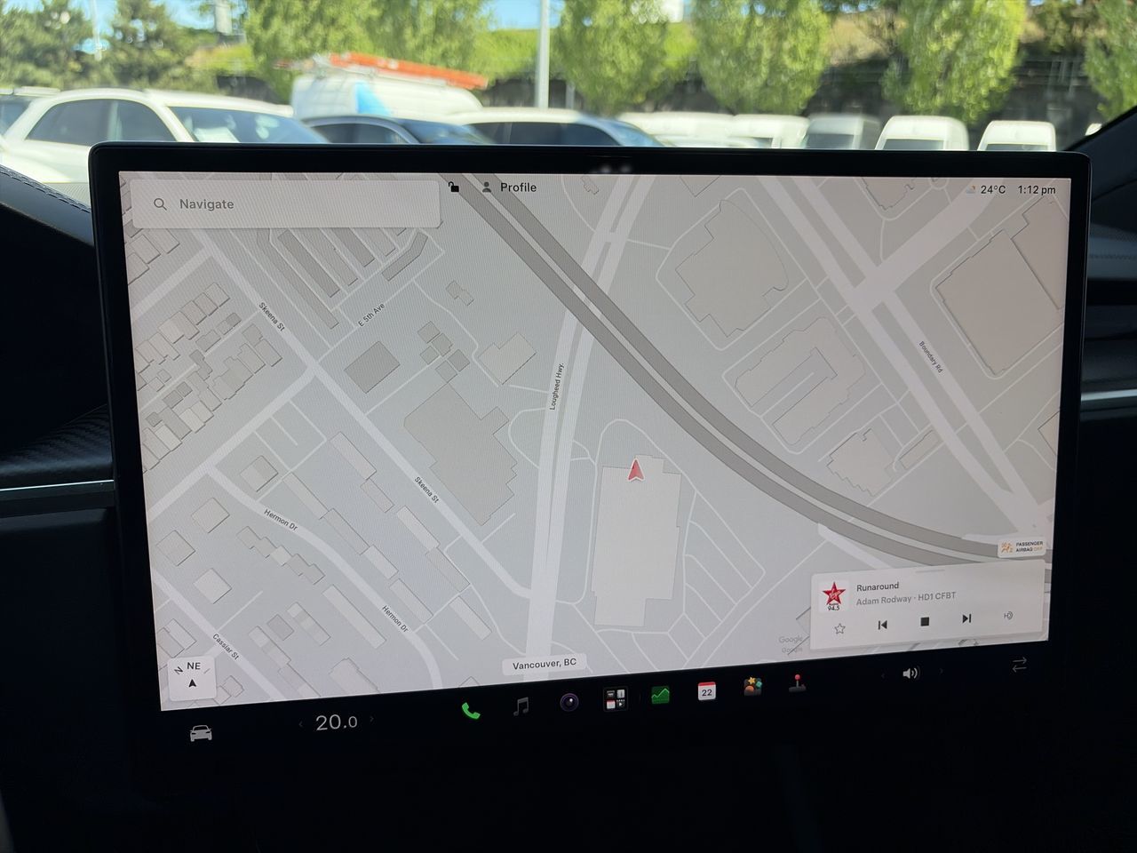 Tesla Model X  2022 à Vancouver, Colombie-Britannique