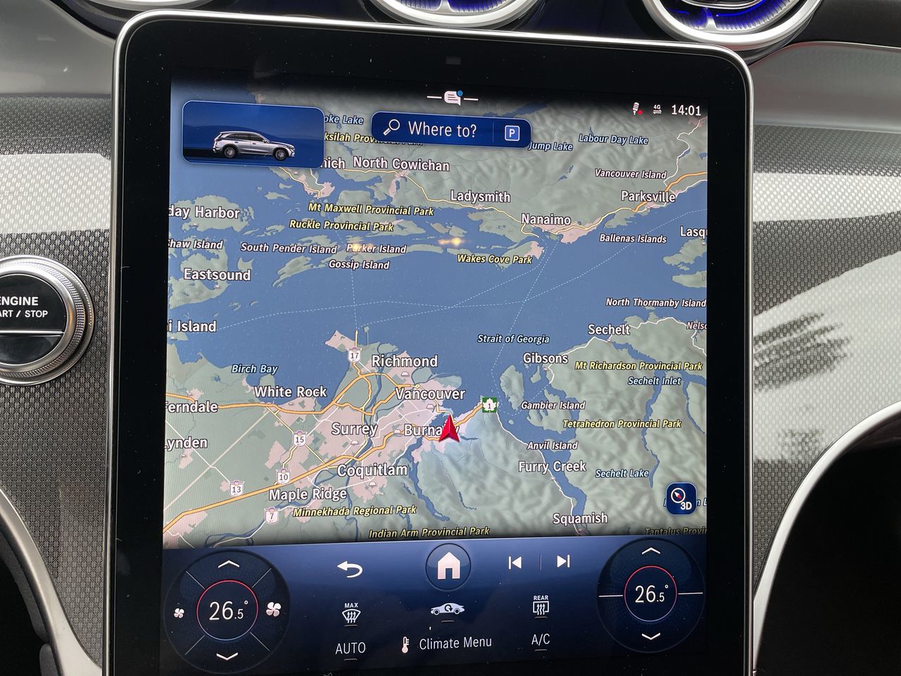 2026 Mercedes-Benz GLC Plug-in Hybrid in North Vancouver, British Columbia