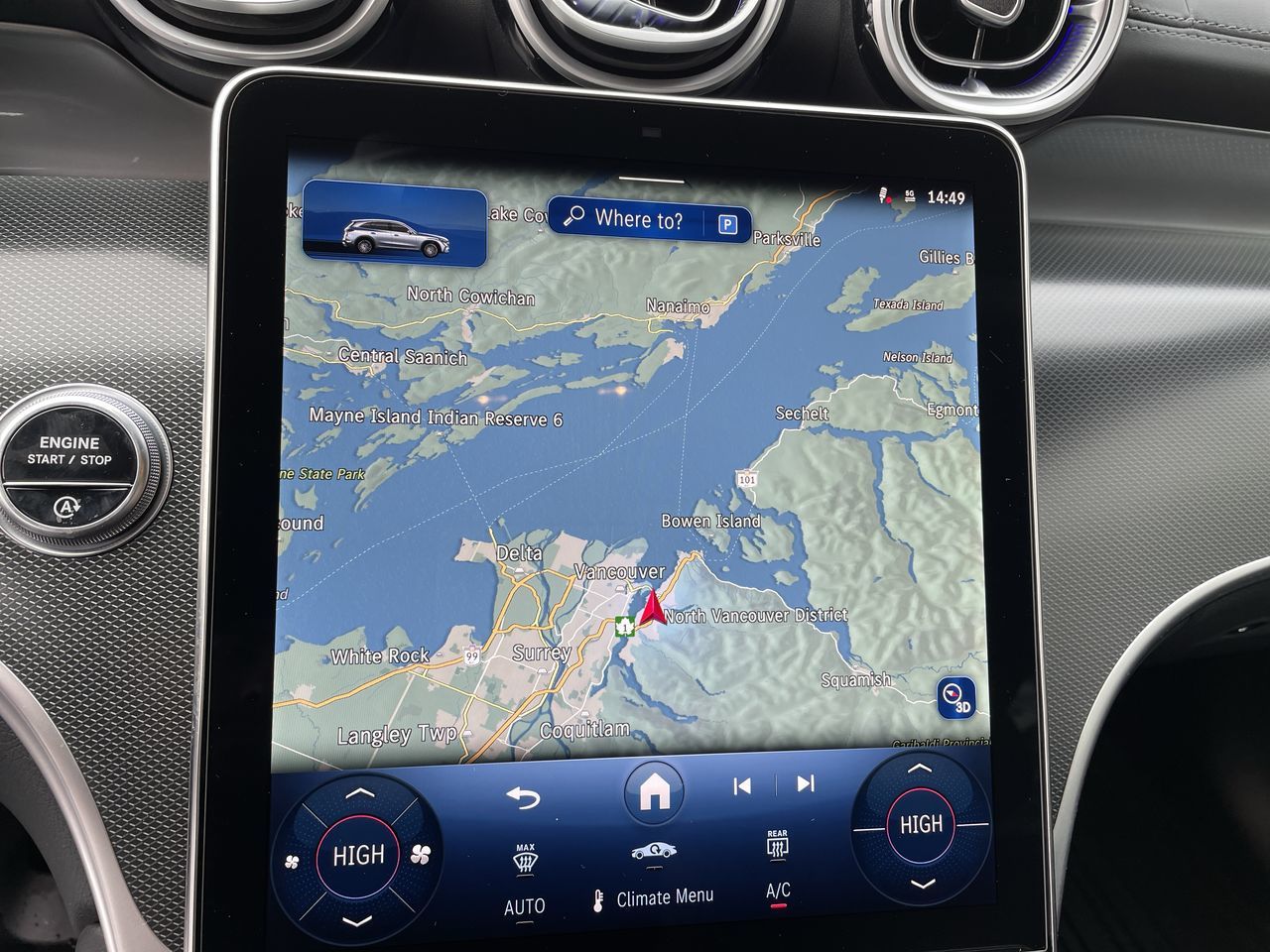 2025 Mercedes-Benz GLC300 in North Vancouver, British Columbia