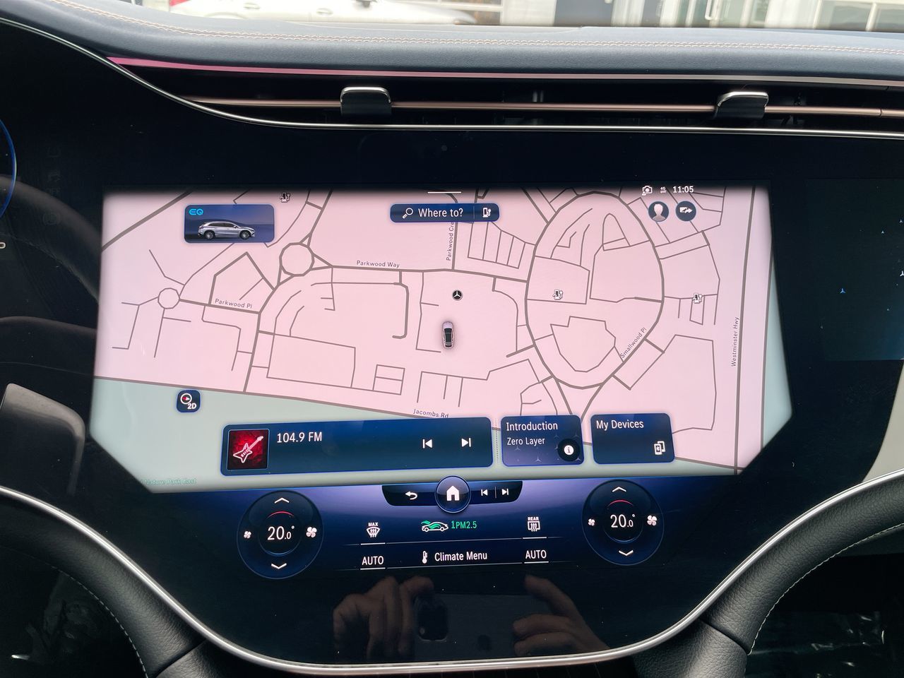2023 Mercedes-Benz EQS580 in Richmond, British Columbia