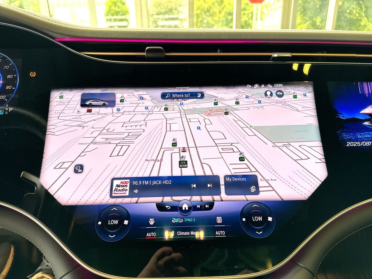 Mercedes-Benz EQS AMG  2023 à Vancouver, Colombie-Britannique