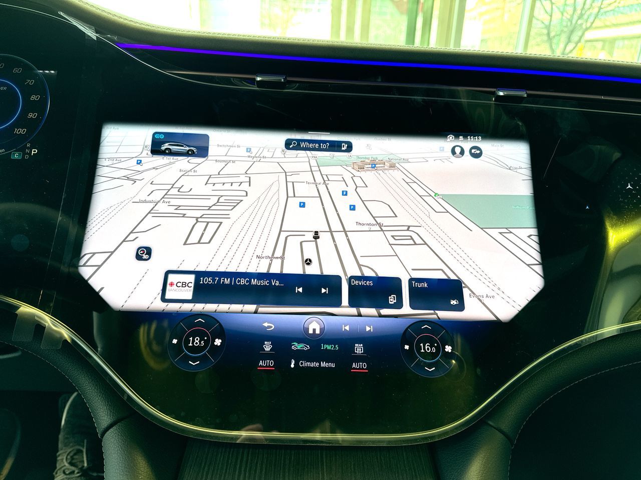 Mercedes-Benz EQS  2025 à Vancouver, Colombie-Britannique
