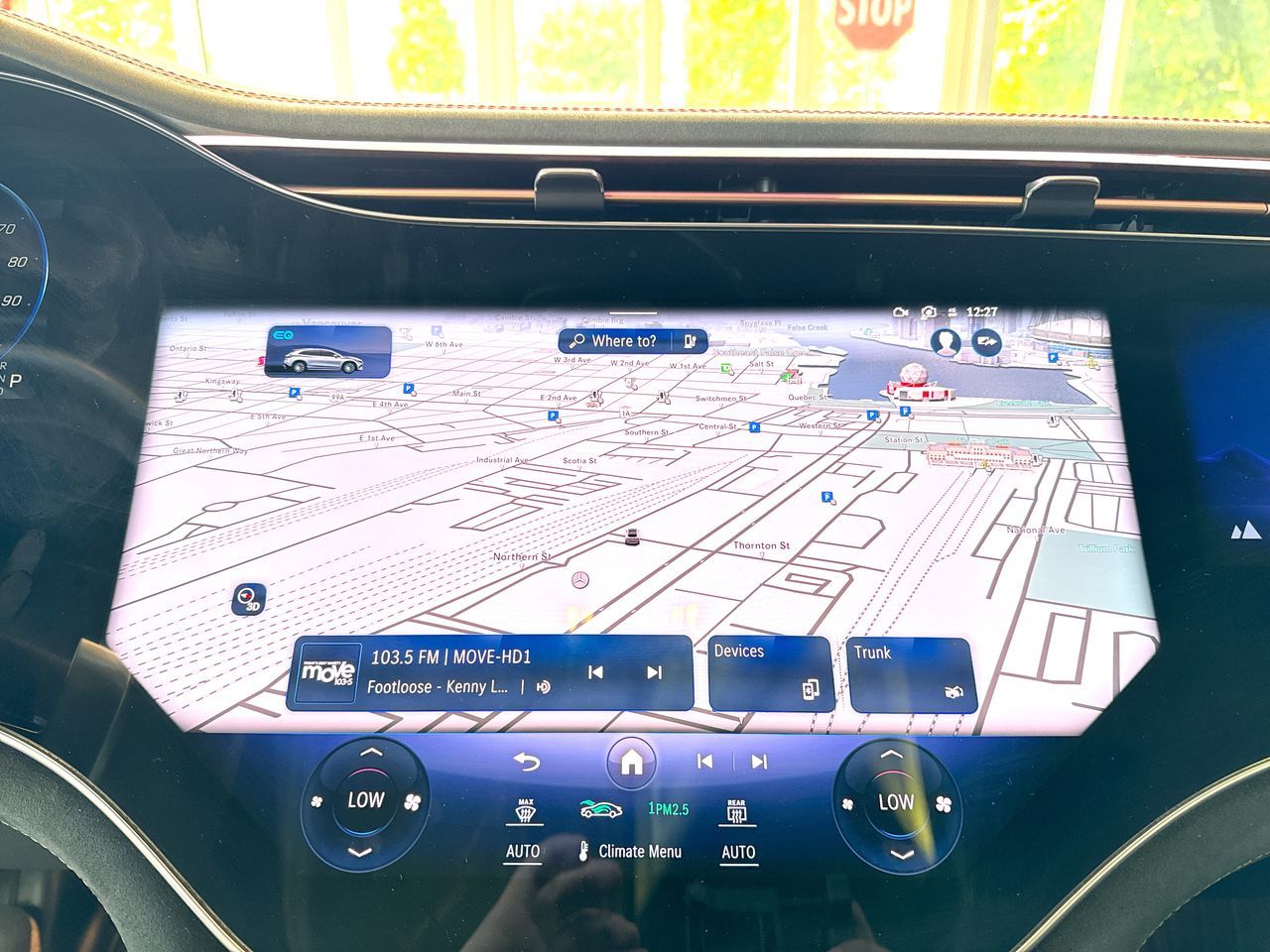 Mercedes-Benz EQS450  2023 à Vancouver, Colombie-Britannique