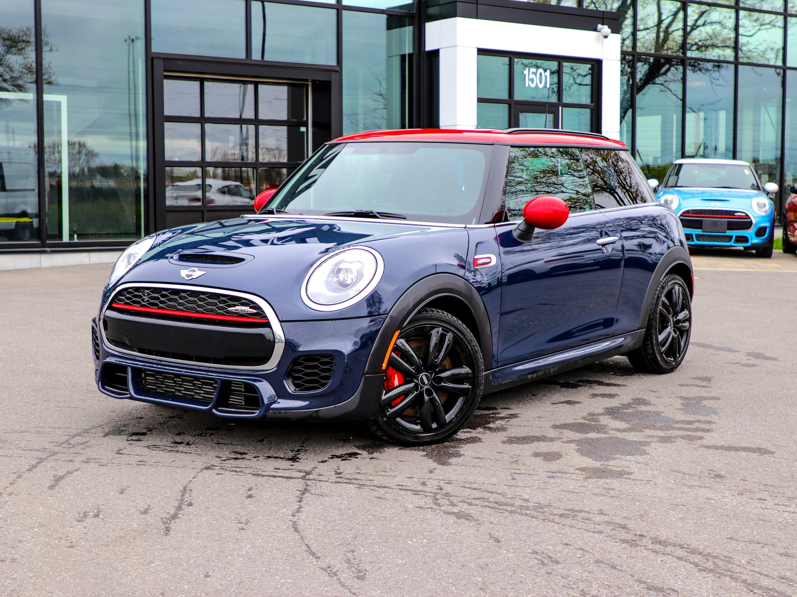 Mini John Cooper Works Navi Jcw Luxury Blue 228hp Turbo Auto Paddles