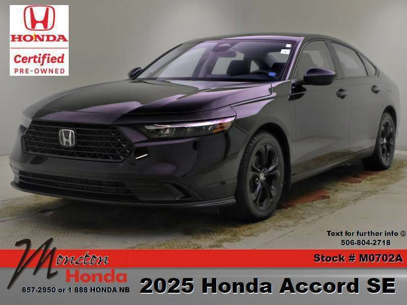 Photo Honda Accord Sedan SE 2025 #1