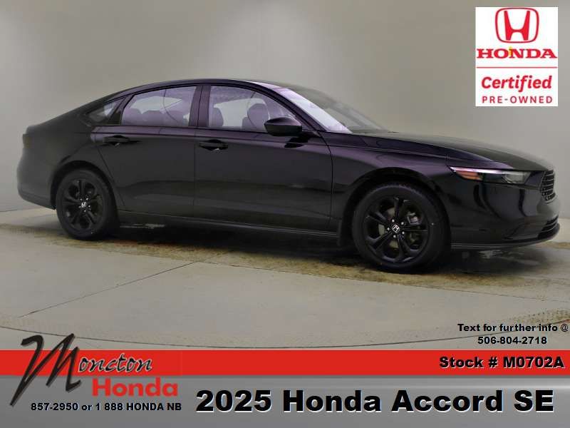 Photo Honda Accord Sedan SE 2025 #8