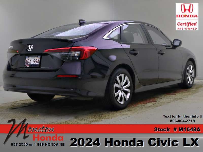 Photo 2024 Honda Civic Sedan LX-B #6