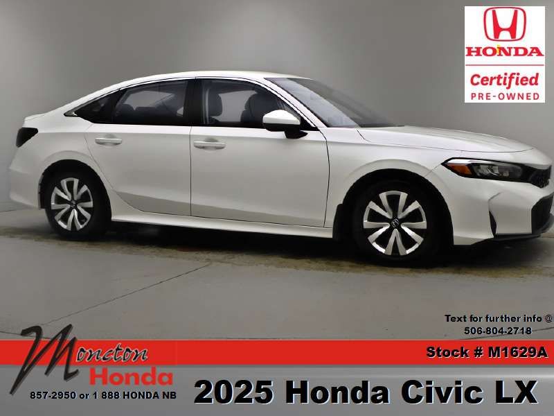 Photo 2025 Honda Civic Sedan LX #8