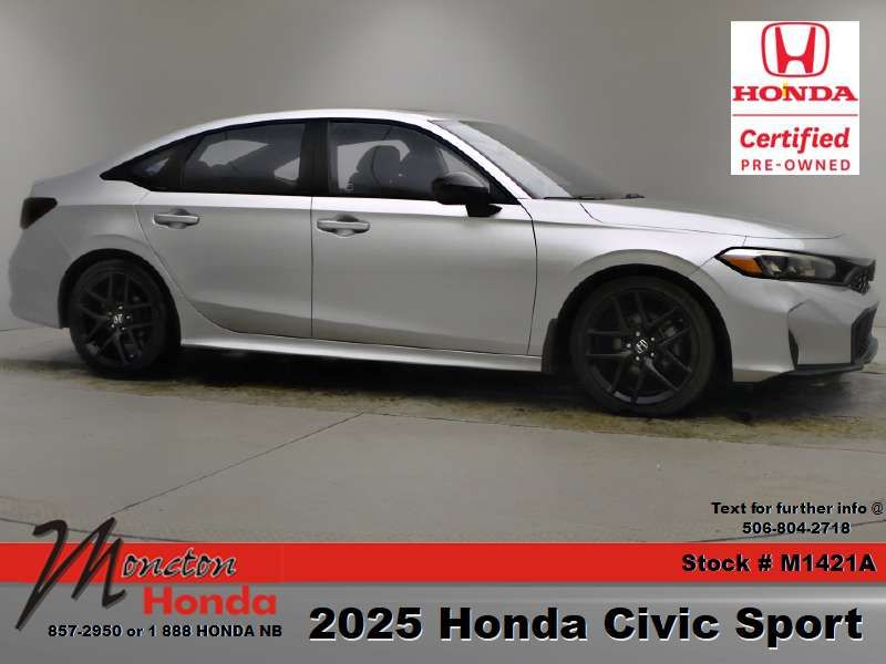 Photo 2025 Honda Civic Sedan Sport #8