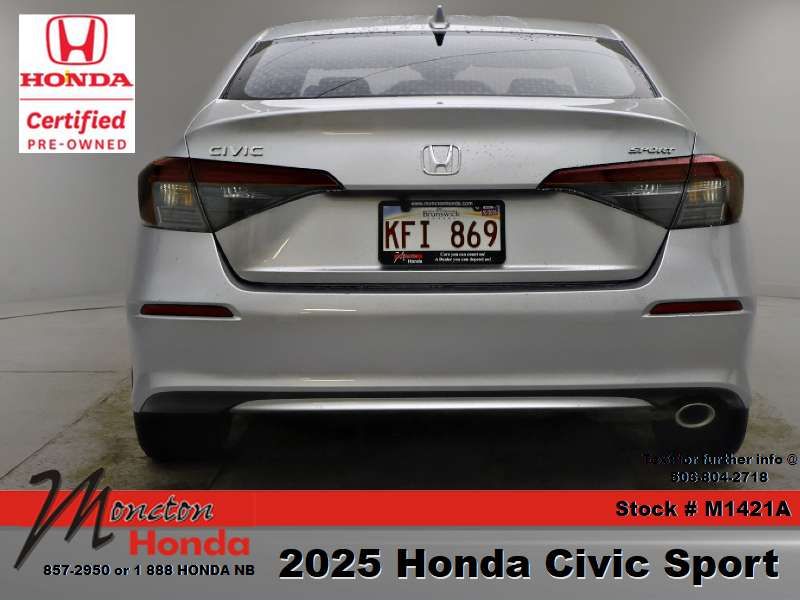 Photo 2025 Honda Civic Sedan Sport #5