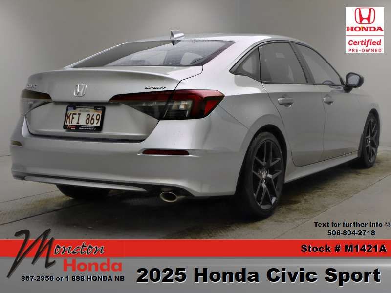Photo 2025 Honda Civic Sedan Sport #6