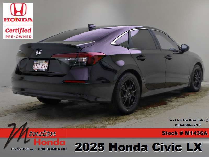 Photo 2025 Honda Civic Sedan LX #6