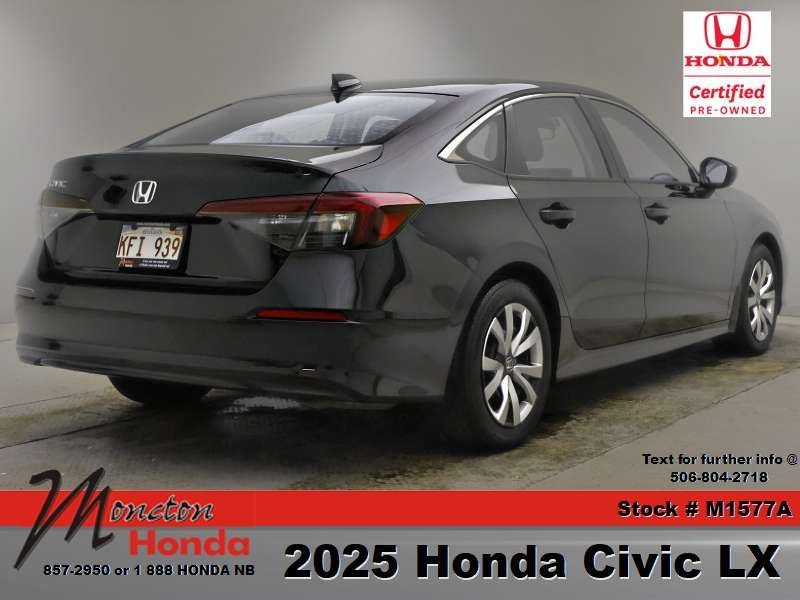 Photo Honda Civic Sedan LX 2025 #6