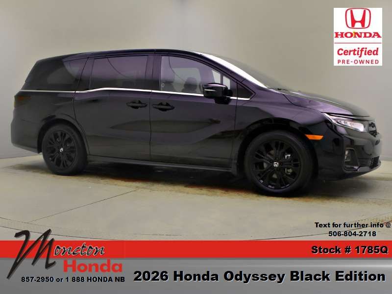 Photo 2026 Honda Odyssey Black Edition #8