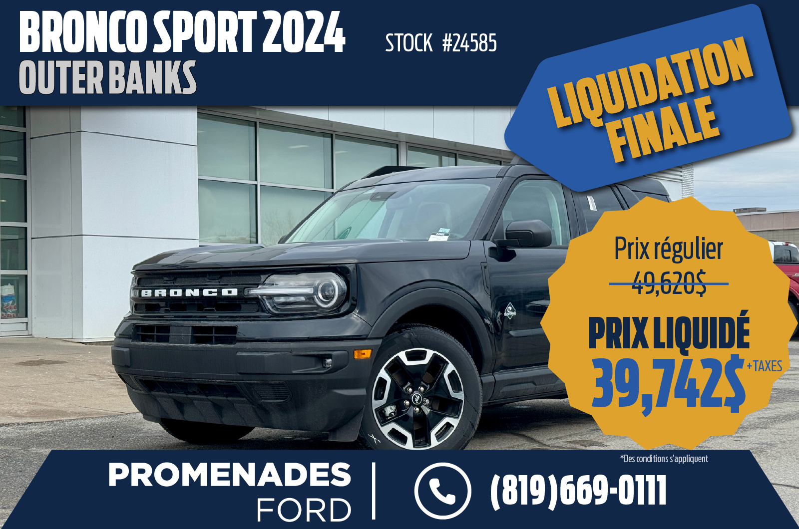 2024 Ford Bronco Sport OUTER BANKS