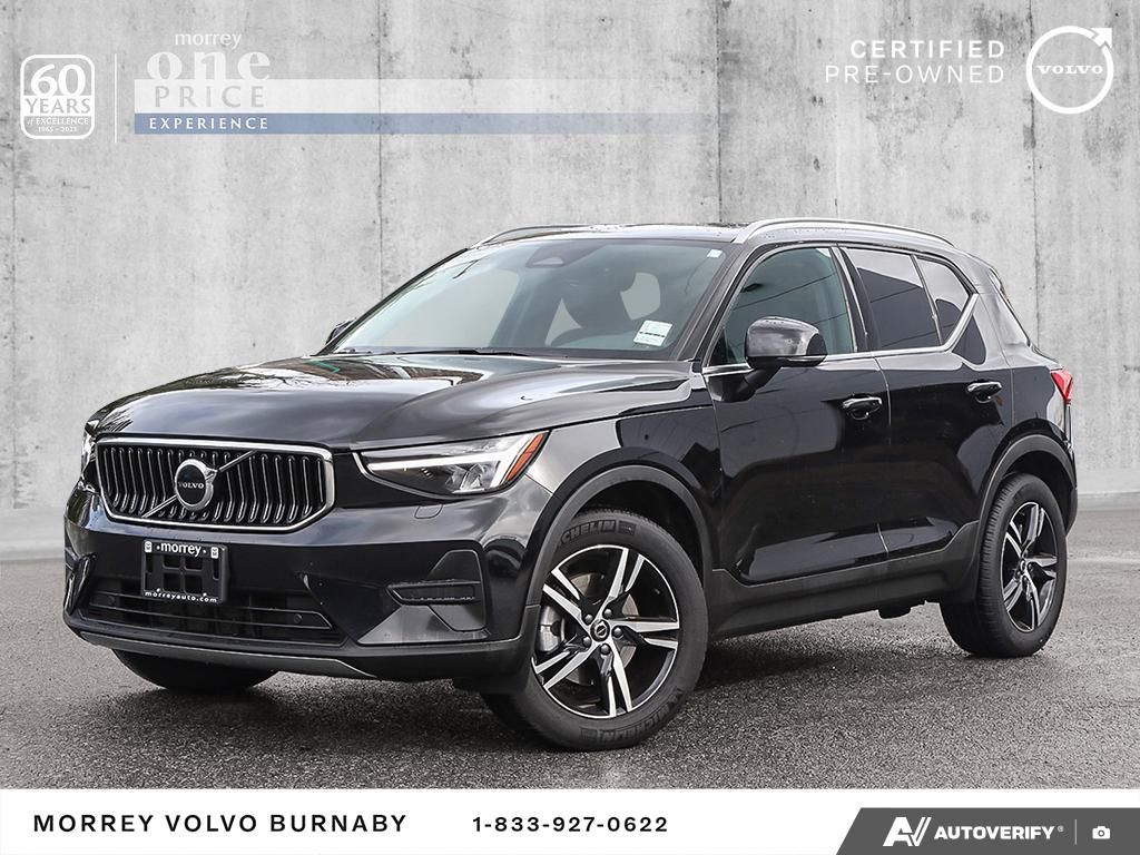 2025 Volvo XC40 Core • In Stock - AWD • BLACK on BLACK
