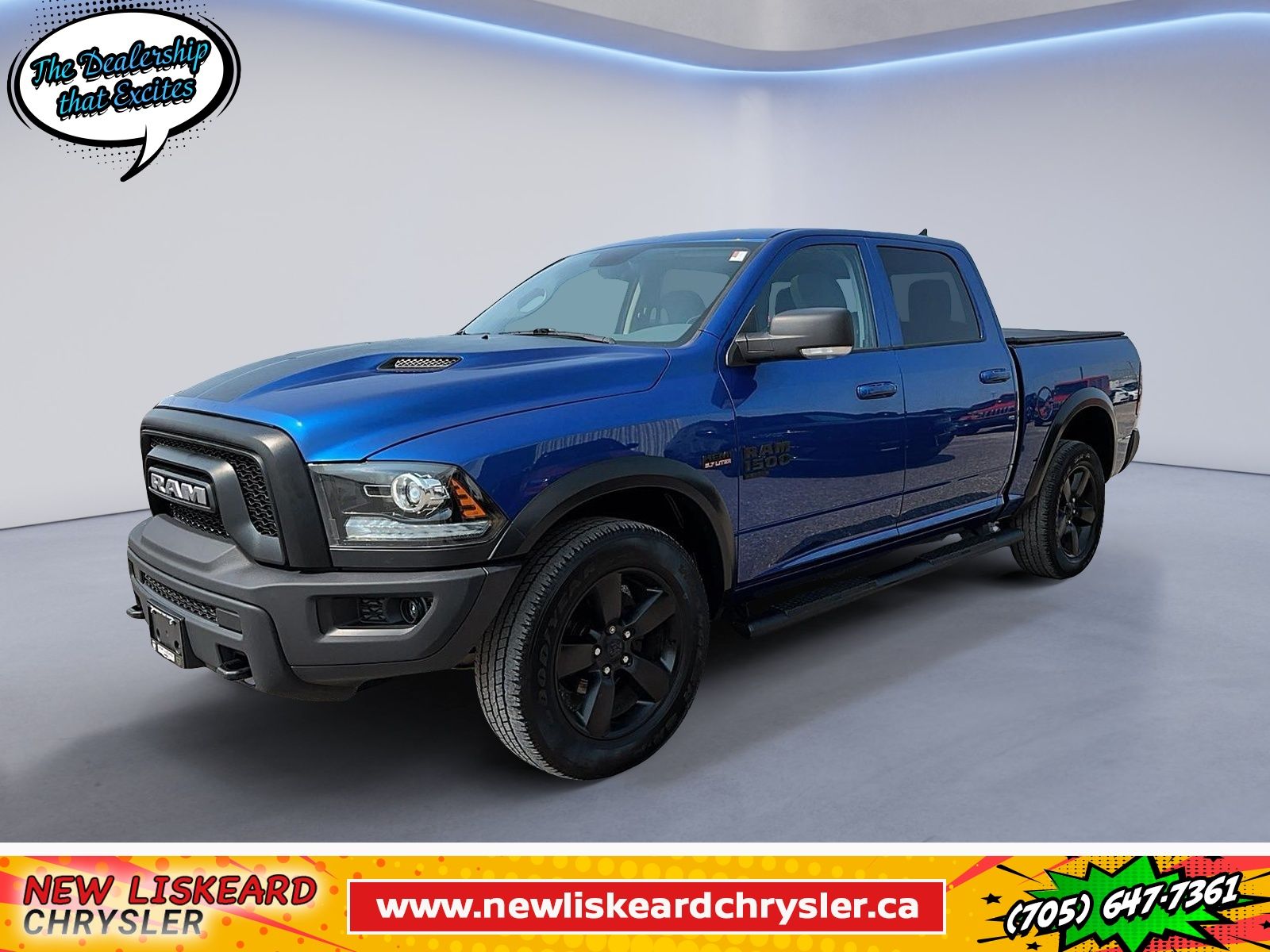 2019 Ram 1500 Classic WARLOCK New Liskeard Chrysler Dodge Jeep Ram N137A