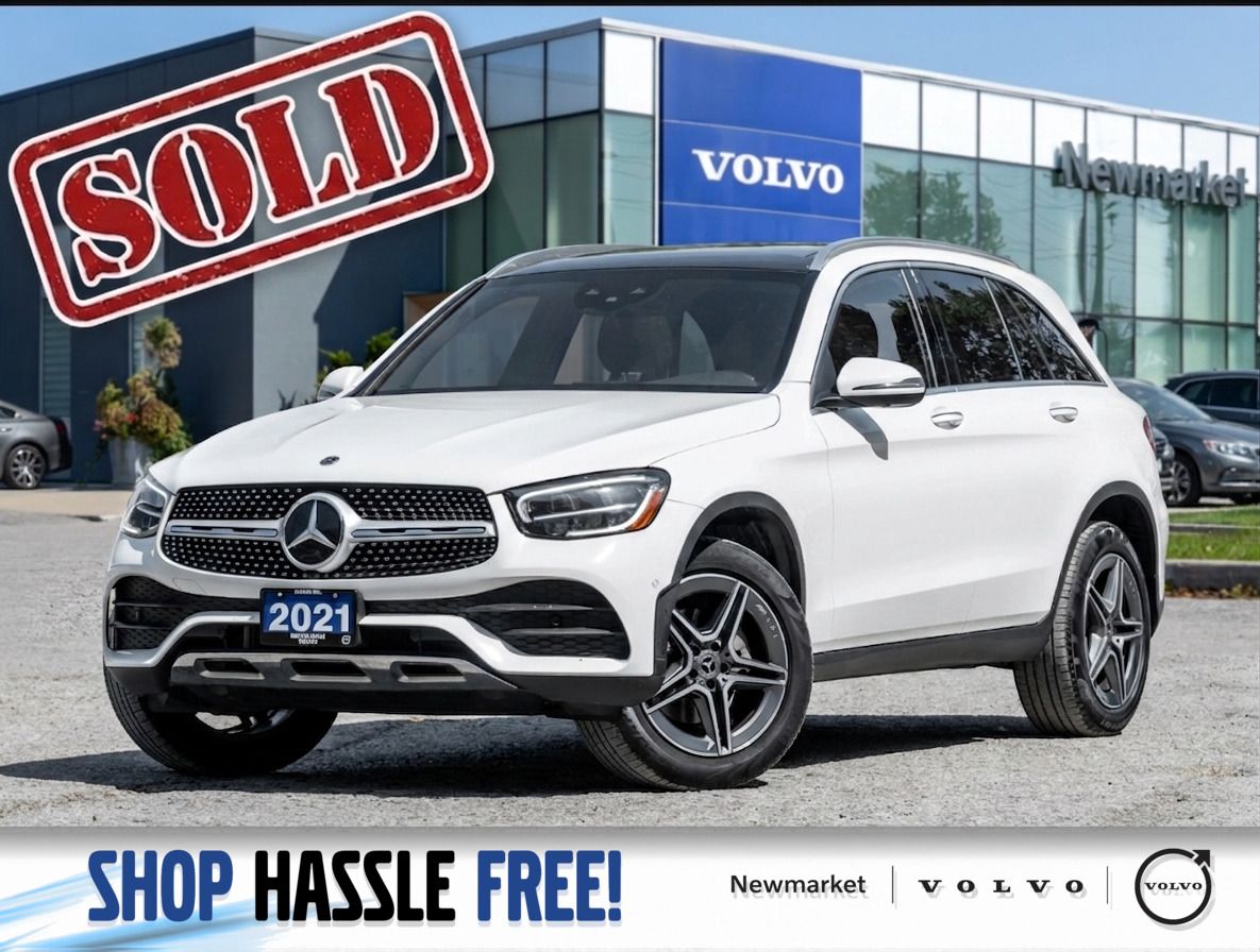 2021 Mercedes-Benz GLC GLC 300 4MATIC LOW KM TRADE IN SAFETY CERT